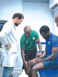لاعبو المنتخب الرواندي يجرون فحوصات طبّية شاملة