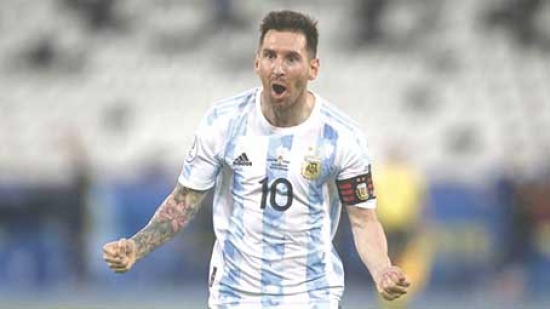 ميسي يحقّق رقما جديدا مع منتخب الأرجنتين
