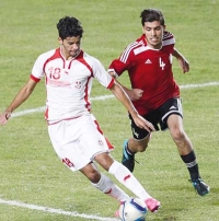ليبيا تواجه تونس غدا بملعب عمر حمادي