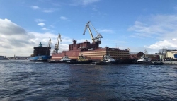 روسيا تكشف عن أول محطة نووية عائمة في العالم