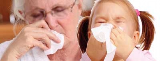 الأطفال وكبار السن أكثر الفئات عرضة للإصابة بالأنفلونزا