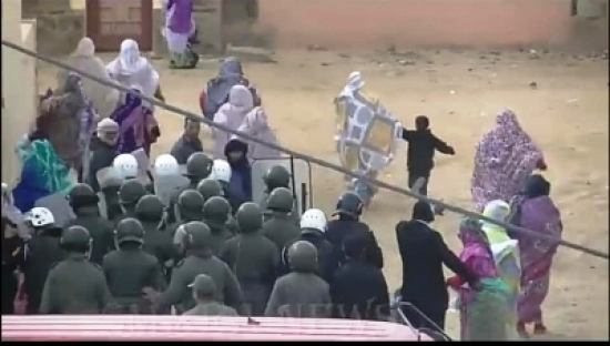 الاحتلال المغربي يقمع مظاهرات مسالمة بمدينتي العيون والسمارة المحتلتين