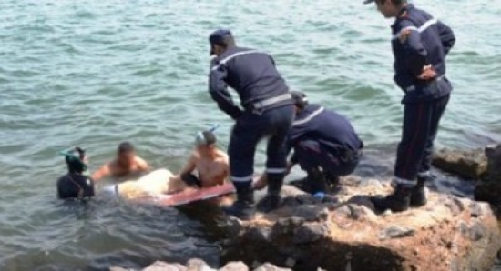 مستغانم : العثور على جثة شخص وإنقاذ  أخر بعرض البحر