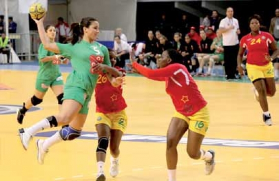 المنتخب الوطني النسوي لكرة اليد يشارك للمرة الـ17