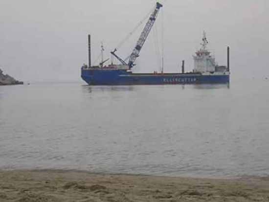 انطلاق عملية حماية ميناء بوالديس من الترمل