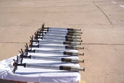 ضبط 10 صواريخ مضادة للأفراد والعربات