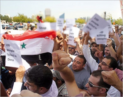 اتهام المعارضة بافشال جهود السلام بسوريا