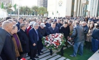وقفة الترحم بمناسبة الذكرى الـ 22 لاغتيال الأمين العام السابق للاتحاد العام للعمال الجزائريين عبد الحق بن حمودة