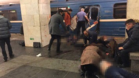 انفجار بمحطة لقطار الأنفاق في سان بطرسبيرغ بروسيا يخلف 10 قتلى