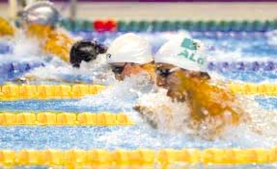 السباحة الجزائرية تفوز بأربع ميداليات