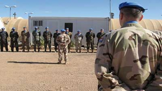 قوات «المينورسو» تتمركز في المنطقة العازلة بـ «الكركرات»الصحراوية
