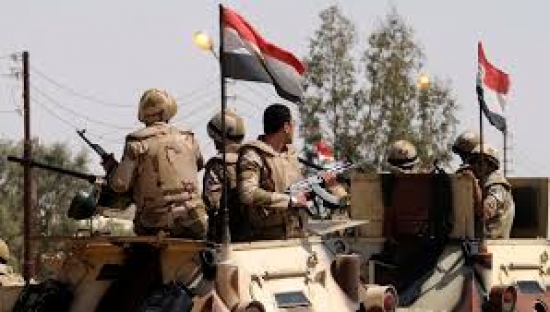 مقتل ستة من أفراد الجيش المصري في هجوم إرهابي بشمال سيناء