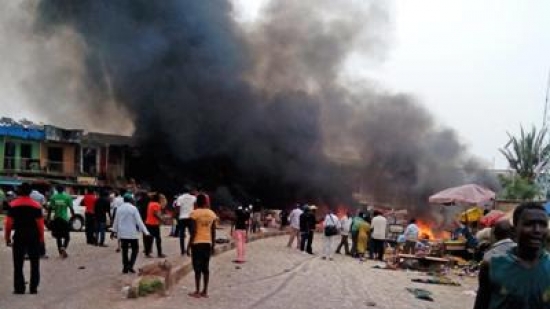 نيجيريا : مقتل 10 أشخاص في تفجير ​انتحاري​ استهدف مسجد في غامبورو