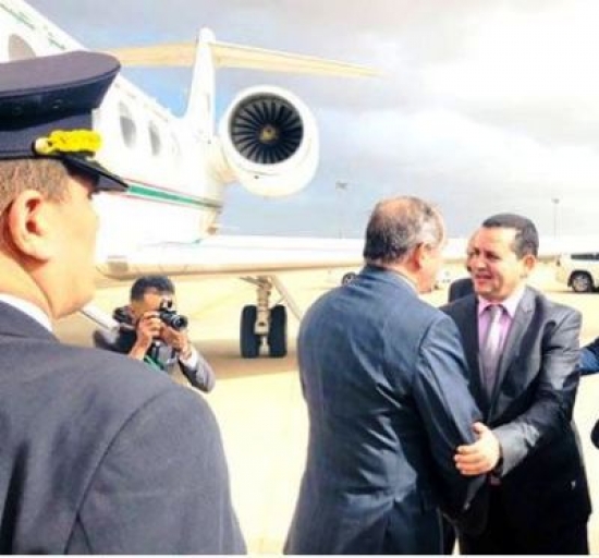 وزير الخارجية صبري بوقادوم يصل بنغازي