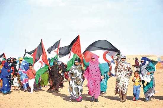نساء المجلس الصحراوي يُطالبن بوقف الانتهاكات المغربية