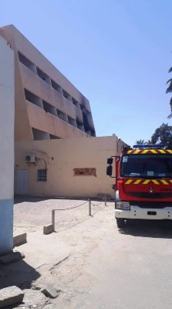 ورقلة : خسائر مادية يخلفها حريق بالمؤسسة العمومية الإستشفائية محمد بوضياف