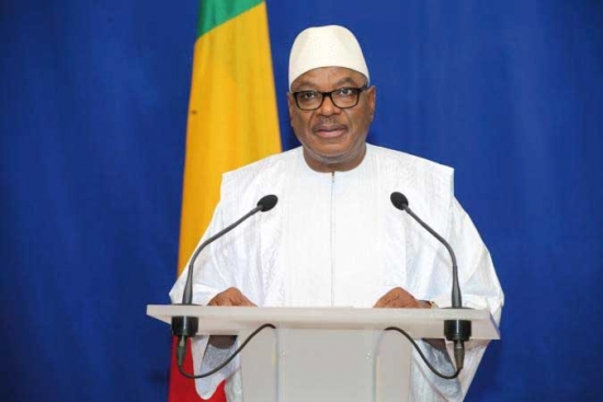 كيتا: الوضع تحسن في مالي بفضل اتفاق السلم