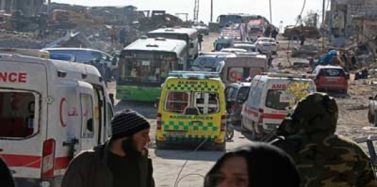 روسيا تعلن إجلاء أكثر من 6 آلاف شخص من شرق حلب