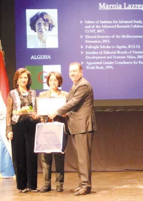 لزرق مارينا مثال يقتدى به للمرأة الجزائرية الناجحة