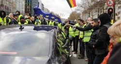 بلجيكا : اشتباكات في بروكسل بين متظاهرين وقوات الأمن احتجاجا على قانون الهجرة
