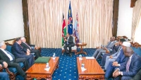 بوحجة يستقبل بنيروبي من طرف رئيس جمهورية كينيا