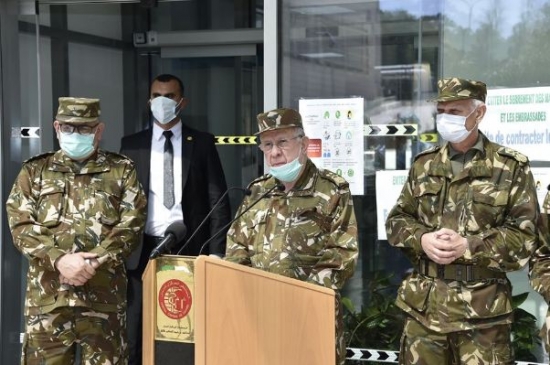 اللواء شنقريحة: الجيش مستعد لإسناد المنظومة الصحية الوطنية لمجابهة وباء كورونا