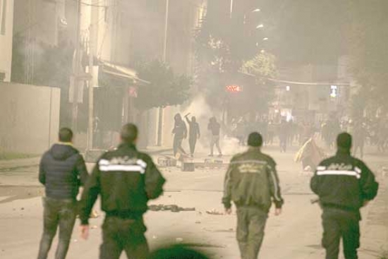 عودة الهدوء عقب احتجاجات بمدن تونسية