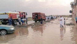البيض: وفاة ثلاثة أشخاص جرفت سيارتهم سيول فيضانات وادي  ببلدية بوعلام