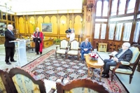 العضو الجديد بالمجلس الدستوري أعمر بوراوي يؤدي اليمين الدستورية