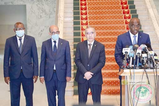 الإعلان عن تشكيلة الحكومة الجديدة بموريتانيا