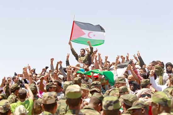 دعـم قـوي لحق الشّعـب الصّحـراوي  في الحريّة والاستقلال