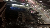 الصين: انهيار فندق يستخدم للحجر الصحي للمصابين بكورونا