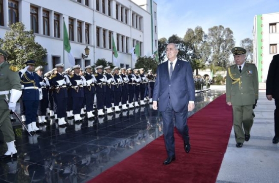 الرئيس تبون يزور مقر وزارة الدفاع الوطني