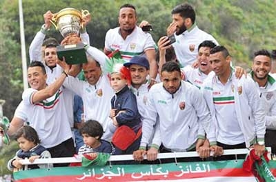 زوخ يكرّم فريقي مولودية الجزائر ونصر حسين داي
