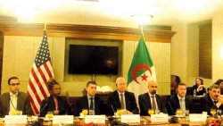 راوية يشارك في اجتماع وزراء المالية العرب مع  كريستين لاغارد بواشنطن
