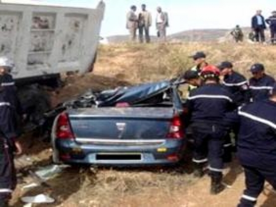 حوادث المرور : مــقتل 5 أشخاص وإصابة 9 آخرين بالشلف وغليزان