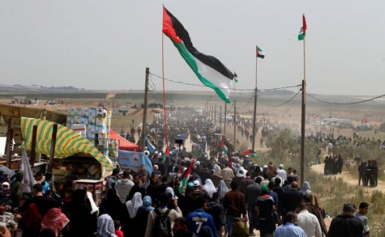 إصابة العشرات من الفلسطينيين خلال مواجهات مع قوات الاحتلال