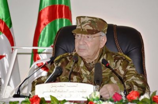 الفريق قايد صالح ينوه بالتفاف الشعب حول جيشه وعزمه على انجاح رئاسيات 12  ديسمبر