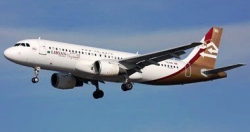 هبوط أول طائرة للخطوط الجوية الليبية بمطار بنينا قادمة من جدة
