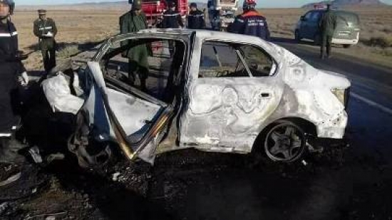 حادث مرور خطير بين بلدية العوينات و مرسط بولاية تبسة الحصيلة الأولية 3 وفيات