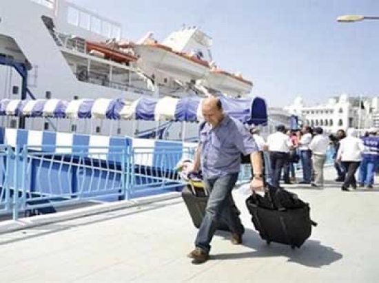 الشروع في أشغال تهيئة محطة بحرية لنقل المسافرين