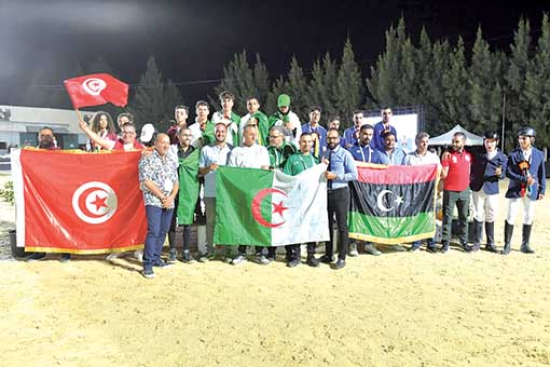 الجزائر تظفـر بخمس ميداليات وتتصــدّر التّرتيـب القــاري