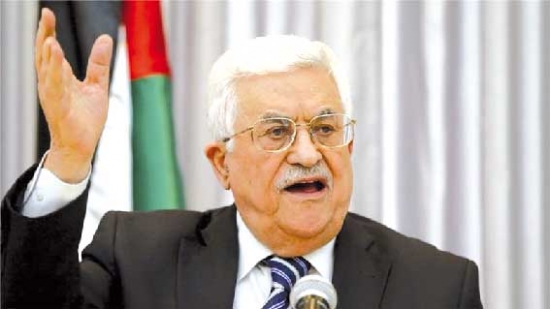 عباس يجدد موقفه بحل الدولتين  وتمسكه بتطبيق المبادرة العربية