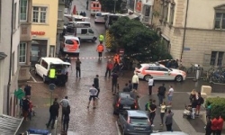 إصابة 5 أشخاص على الاقل جراء هجوم شنه مسلح بسويسرا