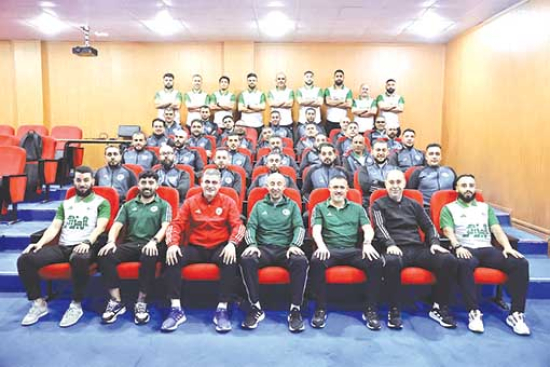 انطلاق دورة تكوين المحضّرين البدنيّين..