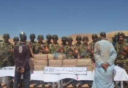 وزارة الدفاع : إحباط محاولة إدخال 3 قناطير من الكيف المعالج من قبل 3 تجار من جنسية مغربية بتندوف
