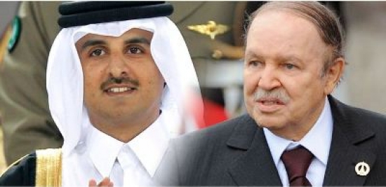 الرئيس بوتفليقة يهنئ أمير قطر بمناسبة العيد الوطني وينوه بالمستوى المتميز الذي بلغته العلاقات بين البلدين