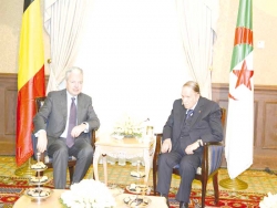الرئيس بوتفليقة يستقبل وزير الخارجية البلجيكي