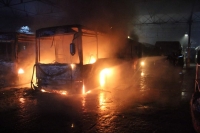 حريق بالمرأب الرئيسي لمؤسسة النقل الحضري للجزائر العاصمة