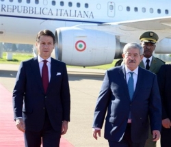 رئيس مجلس الوزراء الإيطالي يشرع في زيارة عمل وصداقة الى الجزائر